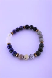 Yay Çakra Doğal Taş Bileklik Birinci Kalite Taş Yay Burcu - 3