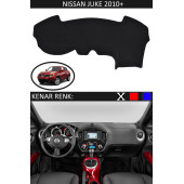Nissan Juke 2010+ Için Uygun Torpido Koruma Halısı Siyah Kenar Renk Siyah thumbnail 1