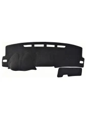 Toyota Corolla 2006-2012 Modelleri Için Uygun Torpido Koruma Halısı Siyah Kenar Renk Siyah thumbnail 1