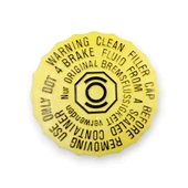 Audi A100 1984-1994 Fren Merkezi Hidrolik Kabı Sarı Kapak 6N1611349B - 3