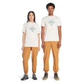 Timberland Front Graphic Short Sleeve Tee Erkek T-Shirt TB0A5UF7CM91 - 1