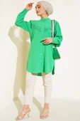 Dantel Püsküllü Gömlek Benetton - 2
