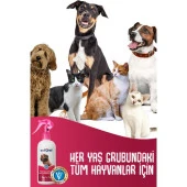 Vetürel Kedi Köpek Pati Temizlik ve Koku Giderici Sprey 300 ml - 7