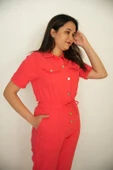 BELİ LASTİKLİ GABARDİN TULUM - 8