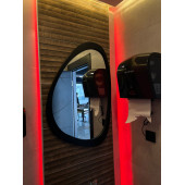 Dekoratif Ayna Siyah Çerçeve 70x50 Buzkan - 2