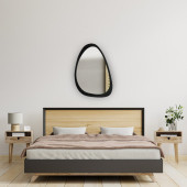 Dekoratif Ayna Siyah Çerçeve 70x50 Buzkan - 3