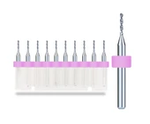 10 Adet 1.0mm Tungsten Karbür Delme PCB Matkap Ucu thumbnail 1