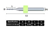 10 Adet 1.1mm Tungsten Karbür Delme PCB Matkap Ucu - 2
