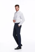 Dormen Classics Erkek Kolay Ütülenebilir Regular Fit Geniş Kesim Klasik Yaka Cepli Gömlek - 3