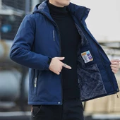 Pasifix Su Geçirmez İçi Kadife Rüzgar Geçirmez Erkek Mont 001 thumbnail 8