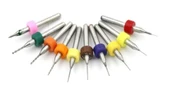 10 Parça 0.1 mm - 1.0 mm Tungsten Karbür Delme PCB Matkap Ucu - 2