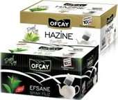 Ofçay Efsane Siyah Filiz 30'lu + Hazine Zengin Dem 30'lu Demlik Poşet Çay - 1