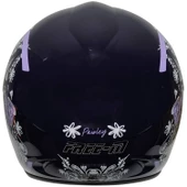 FREE-M 601 PAISLEY WOMEN KASK (SİYAH CAMLI) - 4