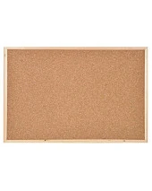 Panda Ahşap Çerçeve Mantar Pano 45x60cm thumbnail 1