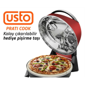 Usto 2855 Prati Cook Çok Amaçlı Pişirici Kırmızı - 2