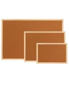 Panda Ahşap Çerçeve Mantar Pano 60x90cm Pan116 thumbnail 2