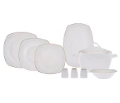 Emsan Yeni Nilüfer HS Bone 60 Parça Yemek Takımı - 1