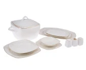 Emsan Yeni Nilüfer HS Bone 60 Parça Yemek Takımı - 2