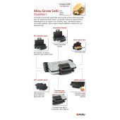 Aksu T32 Gross Grill 1800W Izgara Ve Tost - 2