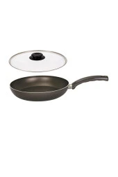 Mehtap Teflon Tava 20 CM Cam Kapaklı - 1