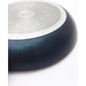 Mehtap Teflon Tava 26 CM İndüksiyon Tabanlı Lacivert Renk thumbnail 3