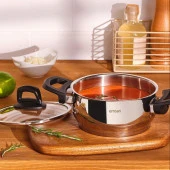 Emsan Aren 8 Prç Tencere Seti Çelik - 3