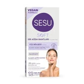 Sesu Soft Sir Ağda Bantları Yüz Bölgesi 12 Li - 1