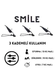 Mamma Smile Cotton Sallanır Üç Kademeli Ana Kucağı ( Oyuncak Aparatı Ve Seyahat Çantası ) - 4