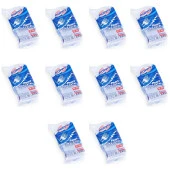 Poppy Plastik Lüks Çatal - 18 Cm. - Şeffaf - 50 Adetlik 10 Paket thumbnail 1