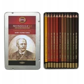 Koh-i-Noor Mondeluz Aquarell Sulu Boya Kalem Seti 12li Brown Line - 1