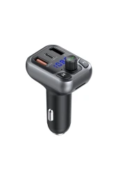 Qpen M63 Bluetooth USB3.0 ve Type C PD Hızlı Şarj FM Transmitter - 1