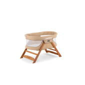 Baby Bushuo Angel Natural Ahşap Portatif Beşik Bej - 4