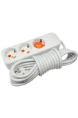 Elektrik Uzatma Kablosu 3'lü 10 Mt. Royaleks-82296 - 1