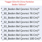 Erkek Jogger Silim Fit Chino Pantolon P1001 BGL-ST03582 thumbnail 7
