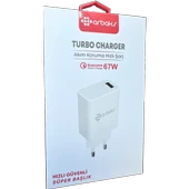 67W USB Hızlı Qualcomm Şarj Başlığı Arbaks ARB-406 - 1