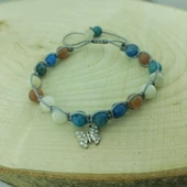 Vaoov 925 Ayar Gümüş Doğal Taşlı Zayıflatan Bileklik thumbnail 7