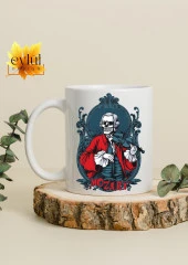 Mozart Temalı Eğlenceli Özel Tasarım Baskılı Kupa Bardak Hediye Çay-Kahve Bardağı thumbnail 1