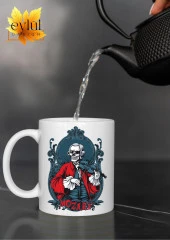 Mozart Temalı Eğlenceli Özel Tasarım Baskılı Kupa Bardak Hediye Çay-Kahve Bardağı thumbnail 2