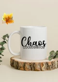 Chaos Coordinator Yazılı Eğenceli Özel Tasarım Baskılı Kupa Bardak Kahve Bardağı Hediye - 2