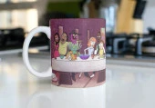 Rick And Morty Son Akşam Yemeği Temalı Baskılı Eğlenceli Özel Tasarım Renkli Baskılı Kupa Bardak thumbnail 5