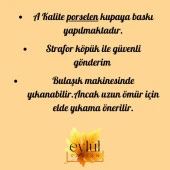 En Tatlı Öğretmen Özel Tasarım Baskılı Kupa Bardak Kahve Bardağı-Öğretmenler Günü Hediyesi - 2
