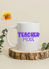 Öğretmen Özel Tasarım Baskılı Kupa Bardak Kahve Bardağı-Öğretmenler Günü Hediyesi thumbnail 1