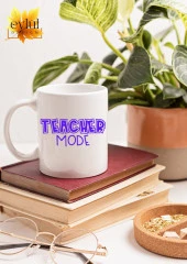 Öğretmen Özel Tasarım Baskılı Kupa Bardak Kahve Bardağı-Öğretmenler Günü Hediyesi thumbnail 2