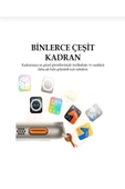 AbaTech XİAOMİ NOTE 11 UYUMLU WATCH 8 800T ULTRA 49MM AKILLI SAAT ÇİFT KORDONLU - 4