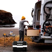 ICECO YCD45S 12/24Volt 43 Litre Outdoor Kompresörlü Oto Buzdolabı thumbnail 4