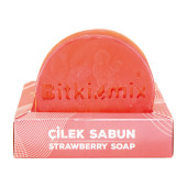 Bitkimix Gliserinli Şeffaf Çilek Sabun 100 gr - 2