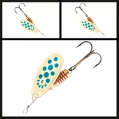 Uyguna-Yakala Altın/mavi Noktalı No:0 Comet Döner Kaşık-ÖKŞ.060 thumbnail 2