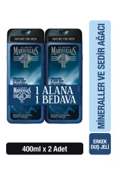 Le Petit Marseillais   Lpm Men Mineraller Ve Sedir Ağacı Duş Jeli 400ml X2 - 1