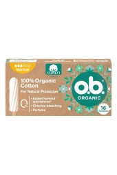 o.b. O.b Organic Normal Tampon 16'lı Paket - 2