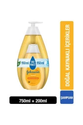Johnson's Bebek Şampuanı 750 Ml + Bebek Şampuanı 200 Ml - 1